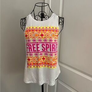 NWT Rue 21 “Free Spirit” Graphic Tank Top Size large